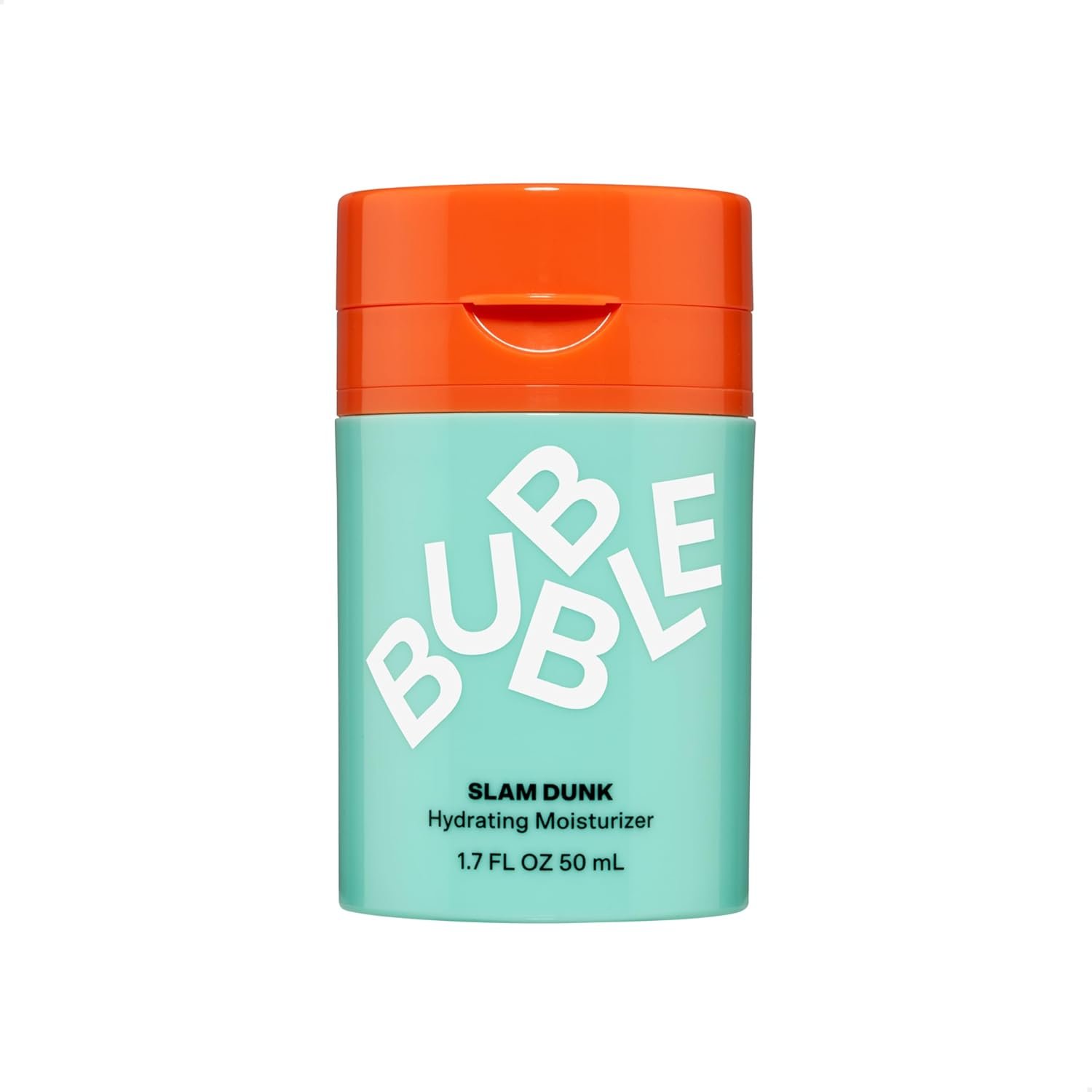 Bubble Skincare Slam Dunk Hydrating Face Moisturizer – Lightweight Face Lotion With Vitamin E + Aloe Vera – Daily Facial Moisturizer for Normal + Dry Skin – Skin Care with Blue Light Protection (50ml)
