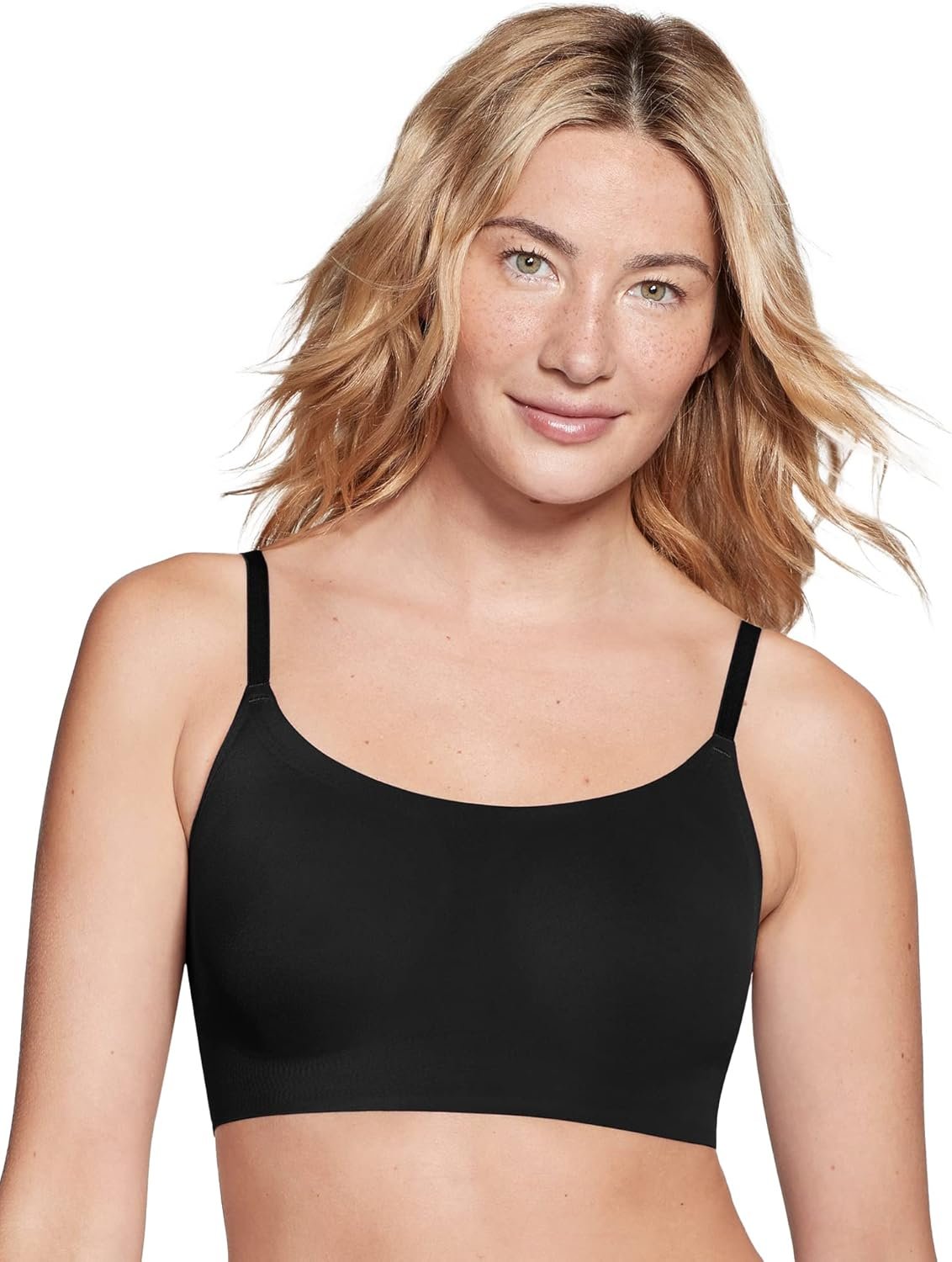 True & Co Womens True & Co True Everybody Women’s Adjustable Strap Scoop Neck Bra