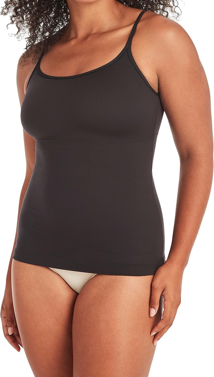 Maidenform womens Shapewear Cami Tank Top, Tummy Control Shapewear for Women, Back-smoothing Fajas Cami (Plus Size, Too)