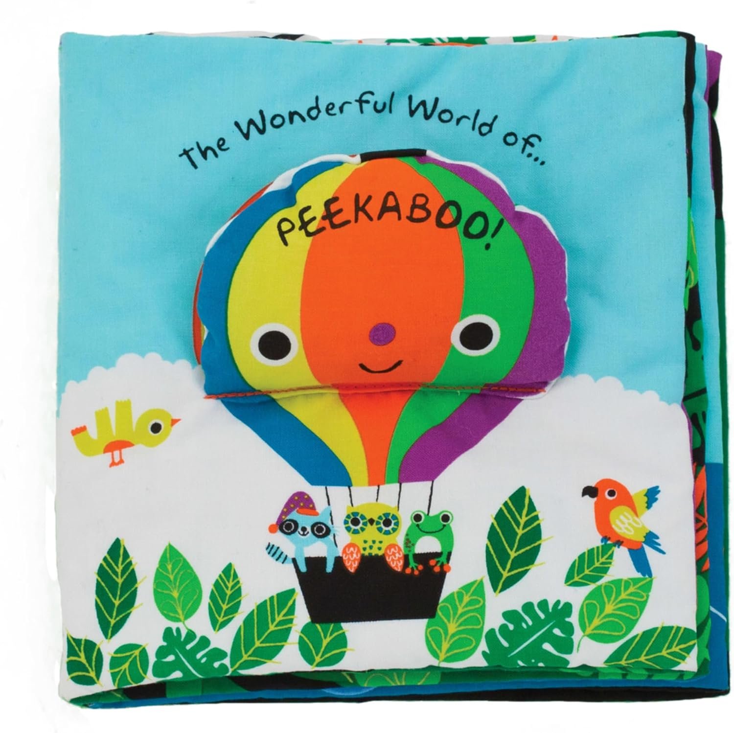 Melissa & Doug Soft Activity Baby Book – The Wonderful World of Peekaboo! Lift The Flap Busy Book for Toddlers, Sensory Toys for Babies and Toddlers