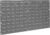 Akro-Mils 30136 Heavy Duty Wall Mount Garage Storage Steel Louvered Panel | Wall Storage Bin Hanging Organizer System for AkroBins, 36-Inch W x 19-Inch H, Grey, Single