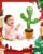Dancing Mimicking Talking Cactus Toy,Funny for Baby 6-18 Months, Singing Musical Record Repeat What You Say Light Up Toy for Toddler 1 2 3 Year Old Boy Girl (Volume Adjustment)