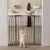 ELEVON Baby Gate for Stairs Doorways, Safety Pet Gate with Auto-Close/Hold-Open Features, Fits Openings 29.1” to 43.3”, 36” Tall, Easy Pressure Mounted Walk Through Baby Dog Gate, Graphite