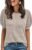 AUTOMET Womens Tops Summer Sweater Long Tunic Dressy Casual Blouses Business Cute Trendy Short Sleeve Shirt 2025