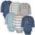 Gerber Baby Boys 6-pack Long-sleeve Onesies Bodysuit